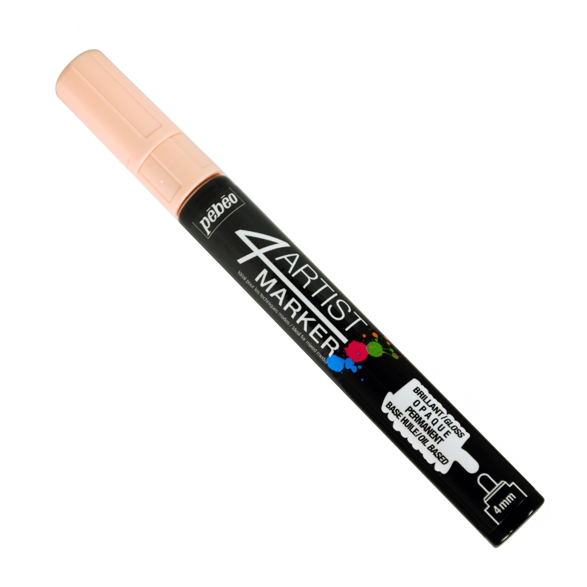 Pebeo 4Artist Markers - 4 mm Round Tip