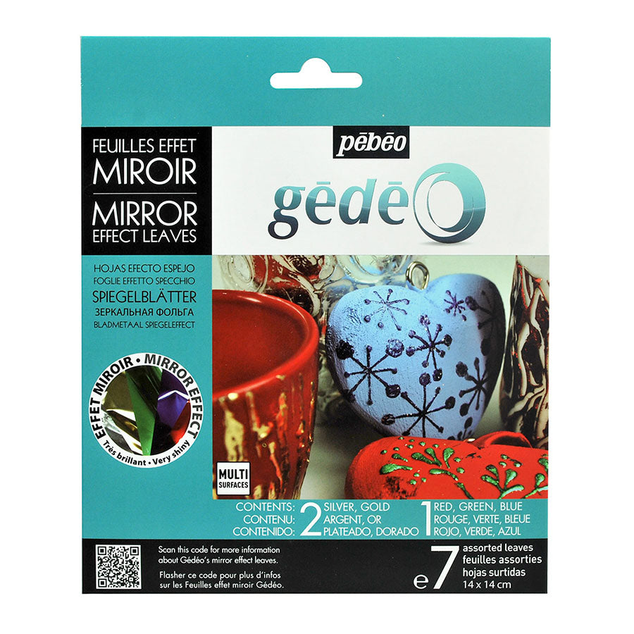 Pebeo Mirror Effect Leaf - Assorted Packs