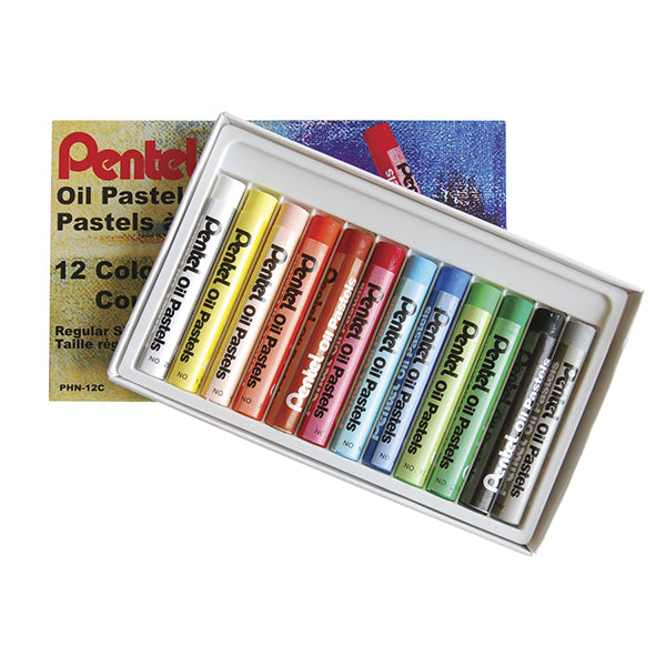 Pentel Oil Pastel Set of 12
