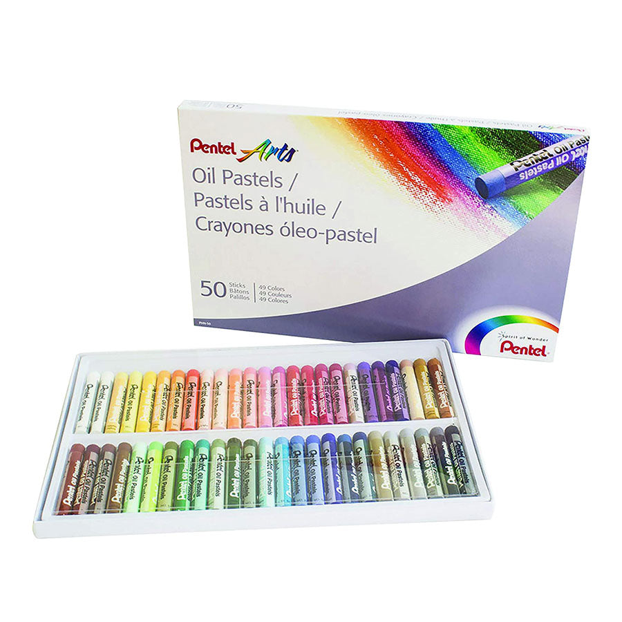 Pentel Oil Pastel Set of 50