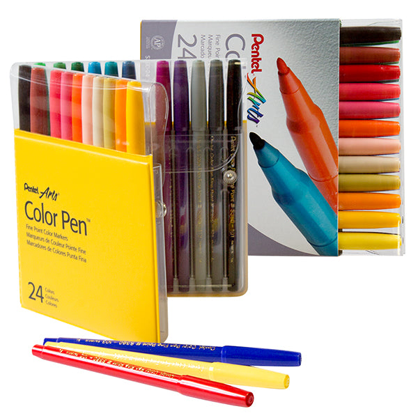 Pentel Color Pen Set of 24