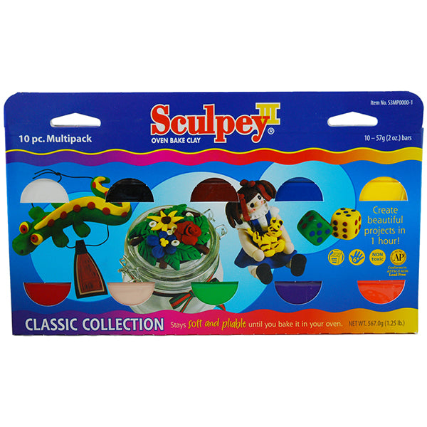 Sculpey III Oven Bake Clay Set Classic
