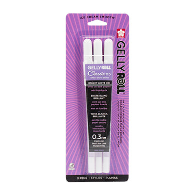 Sakura Gelly Roll Classic White - 05 - Set of 3