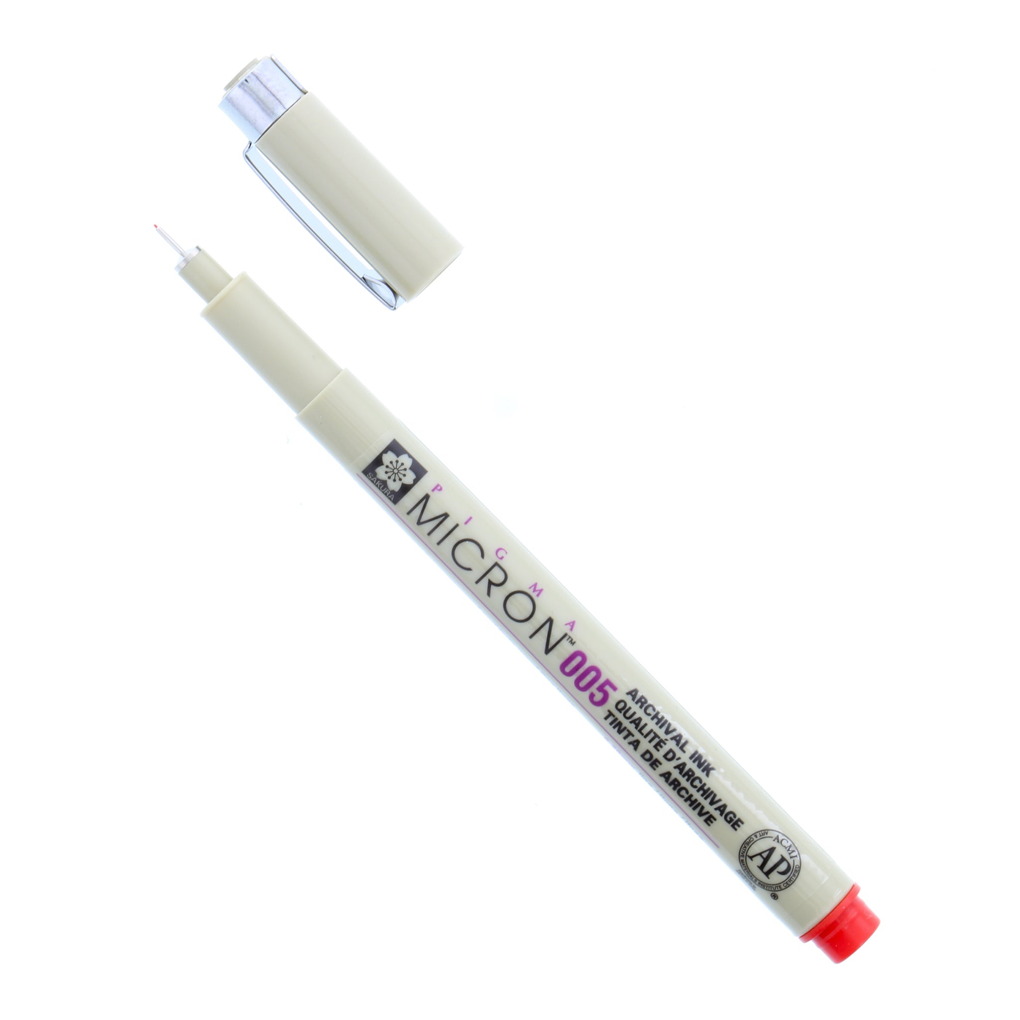 Sakura Pigma Micron Pens - Red