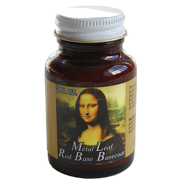 Speedball Mona Lisa Metal Leaf Red Basecoat - 2oz