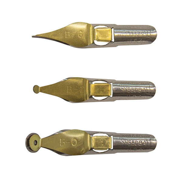 Speedball Series B Round Nibs