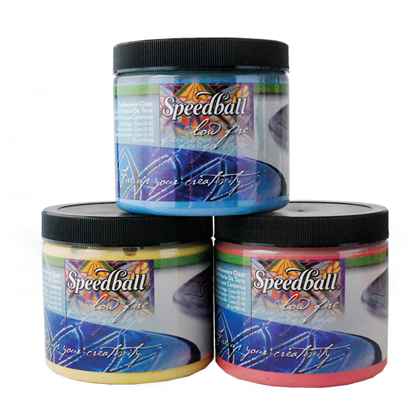 Speedball Low Fire Earthenware Glazes
