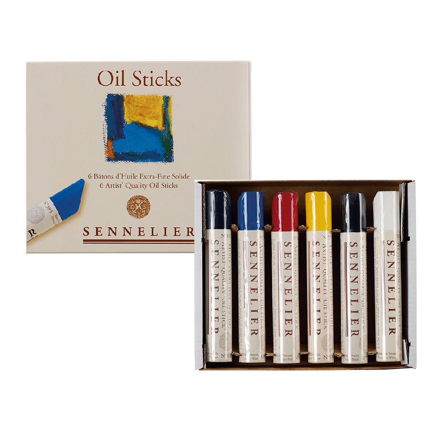 Sennelier Oil Stick Introductory Set of 6