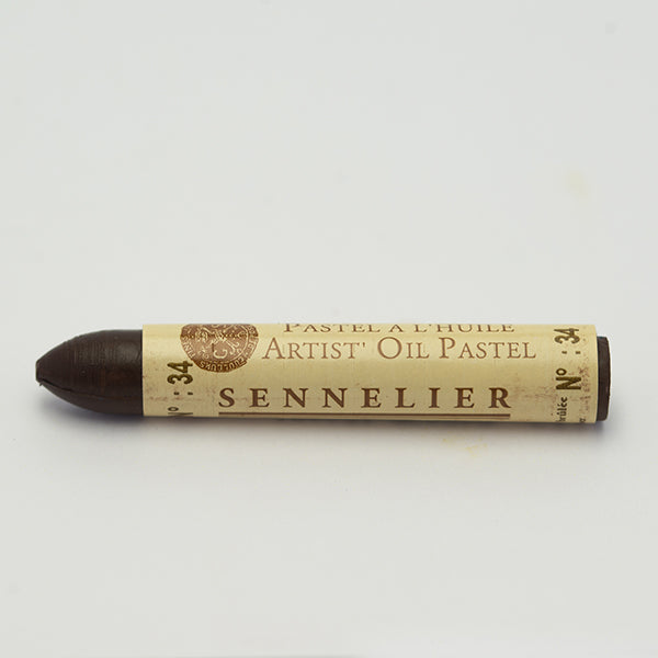 Sennelier Oil Pastels - Brown or Green