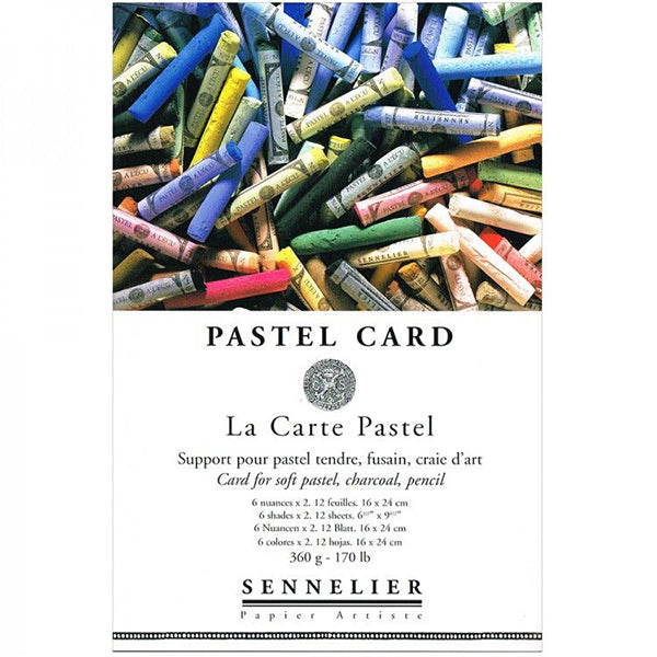 Sennelier La Carte Pastel Card Pad – 9" x 12" (24 x 32 cm)