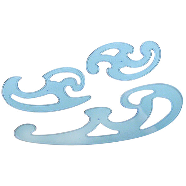 STAEDTLER French Curve Set of 3