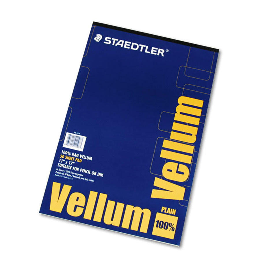 STAEDTLER Mars All-Purpose Translucent Vellum Pad 11" x 17"