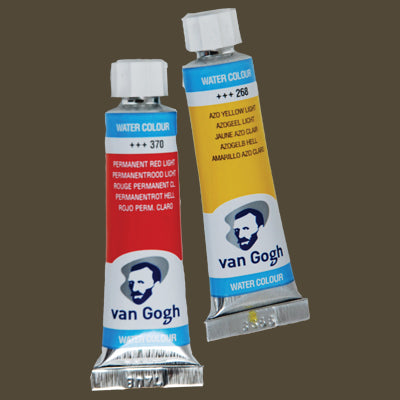 Van Gogh Watercolor Paint - Brown or Green