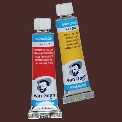 Van Gogh Watercolor Paint - Brown or Green