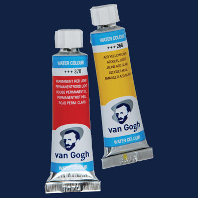 Van Gogh Watercolor Paint - Black or Grey or Blue
