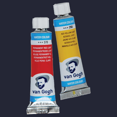 Van Gogh Watercolor Paint - Black or Grey or Blue