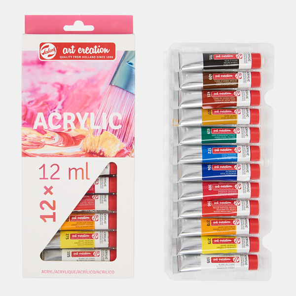 Talens Art Creation Acrylic Paint Set of 12