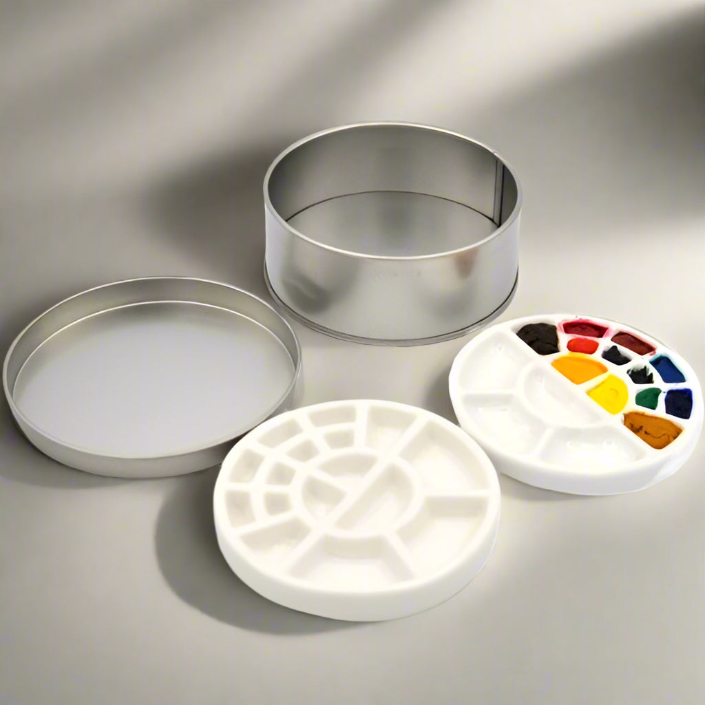 Mini Portable Ceramic Palette - 16 Well - Tabula Rasa