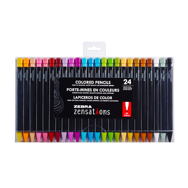 Zensations Mechanical Coloured Pencil Set of 24