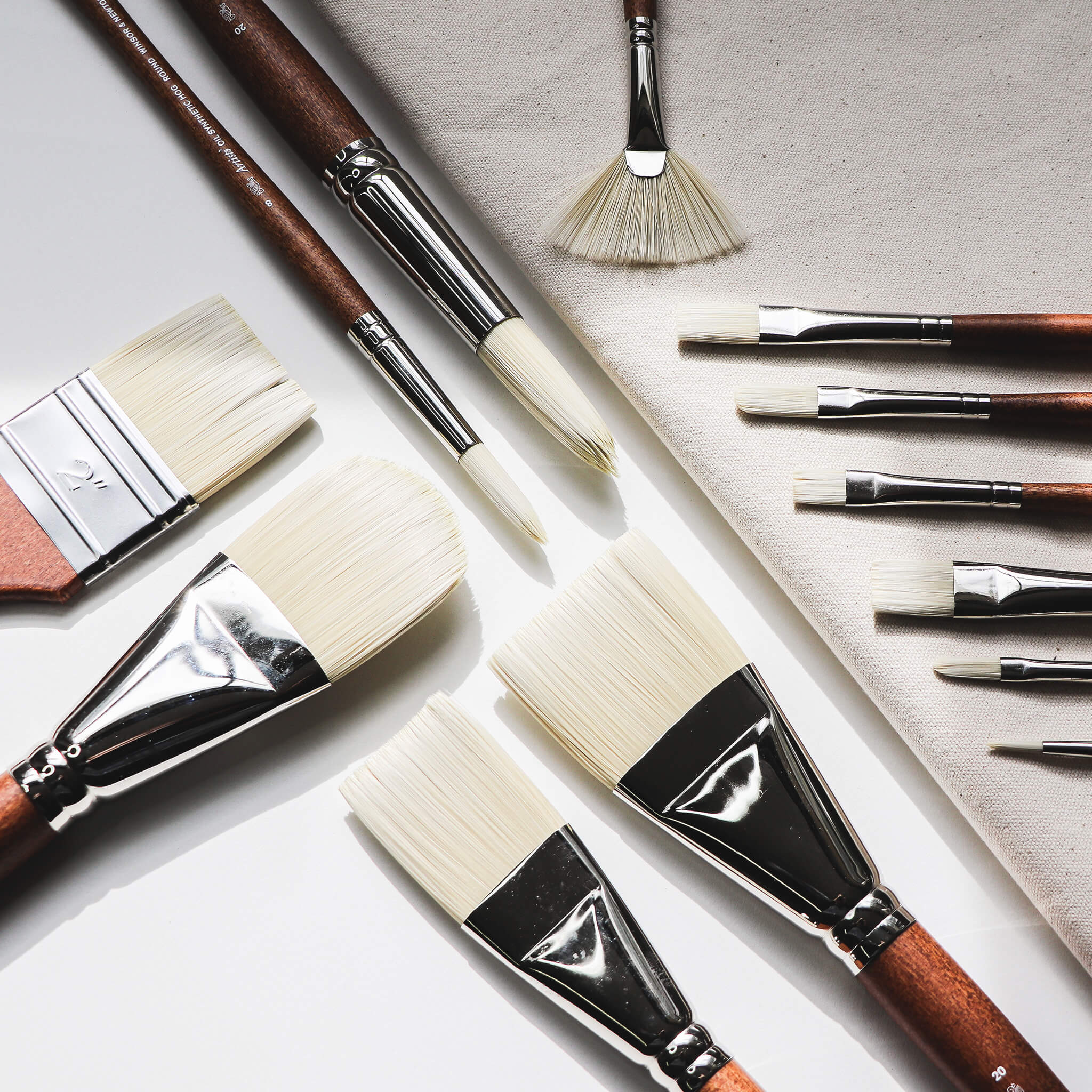 Winsor & Newton Artists' Oil Synthetic Brushes